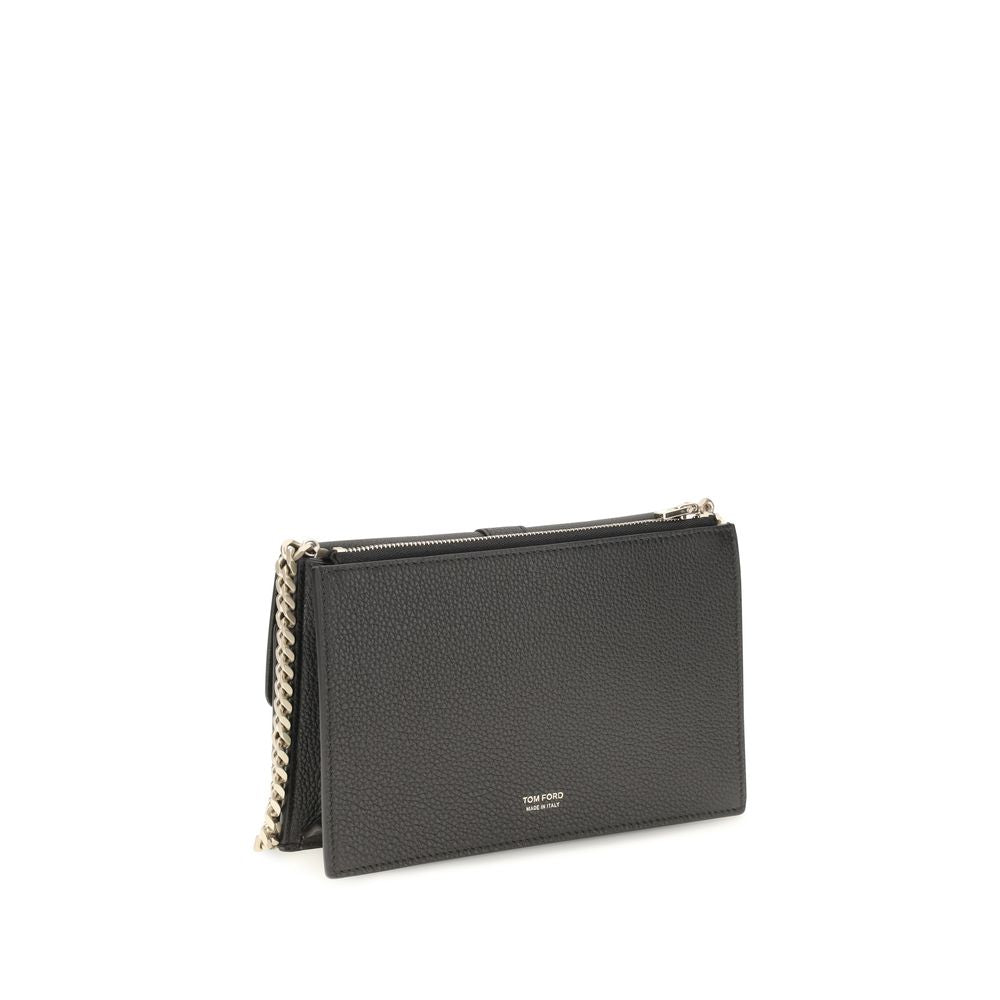 Tom Ford Chain Strap Leather Shoulder Bag