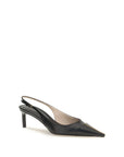 Tom Ford Leather Slingback Pumps - Black