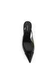 Tom Ford Leather Slingback Pumps - Black