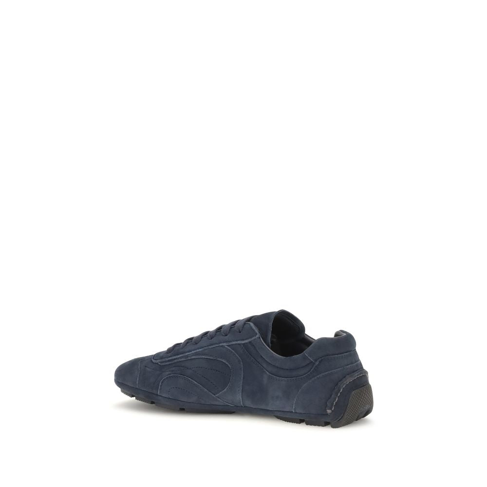 Prada Montecarlo Re-Edition 2005 Suede Leather Sneakers - Blue