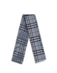 Burberry Checkered Wool-Silk Scarf