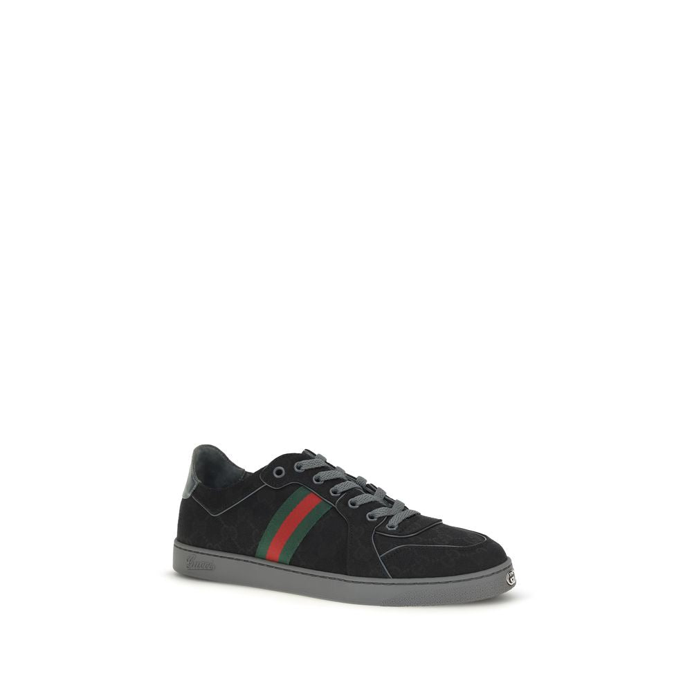 Gucci Stretch Low Top Sneakers - Black