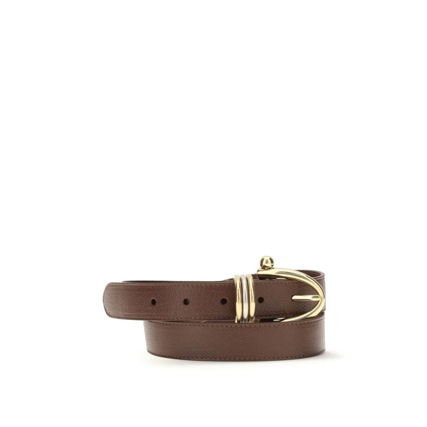 Chloé Leather Bracelet Belt - Brown