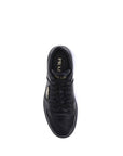 Prada Downtown Leather Sneakers - Black