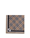 Burberry Vintage Check Finished-Edge Silk Scarf