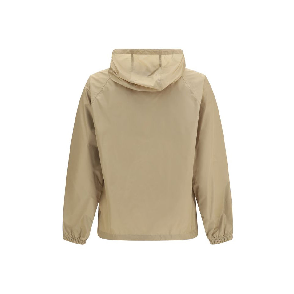 Burberry Nylon Hooded Shell Jacket