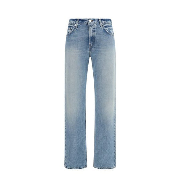 Haikure Lisa Light Wash Straight-Leg Denim Jeans