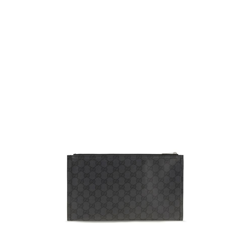 Gucci Essence Classic Large Pouch - Black