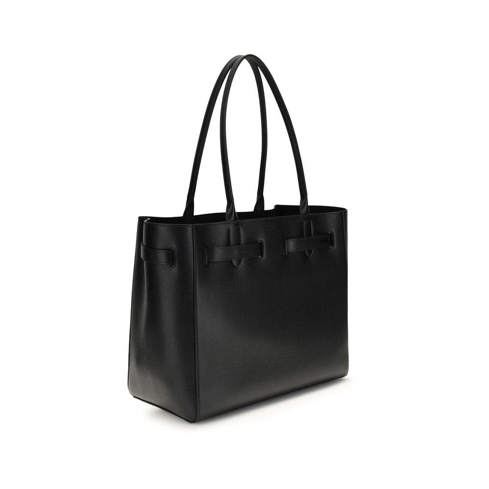 Tom Ford Audrey Leather Tote Bag - Black