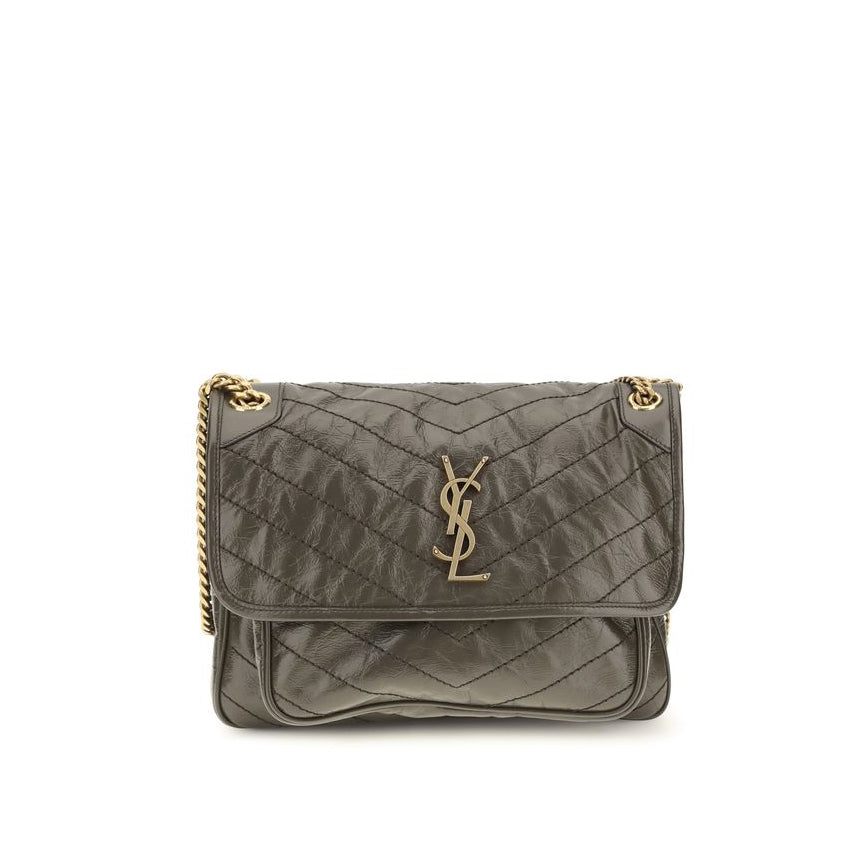 Saint Laurent Leather Niki Shoulder Bag