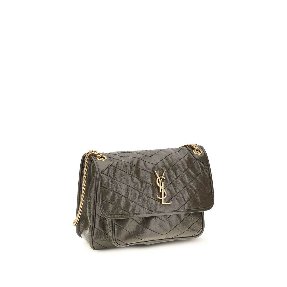 Saint Laurent Leather Niki Shoulder Bag