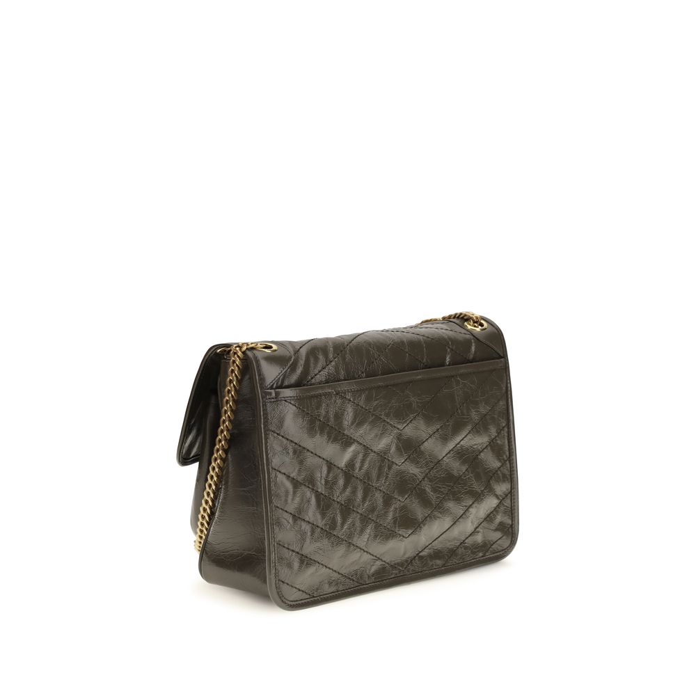 Saint Laurent Leather Niki Shoulder Bag