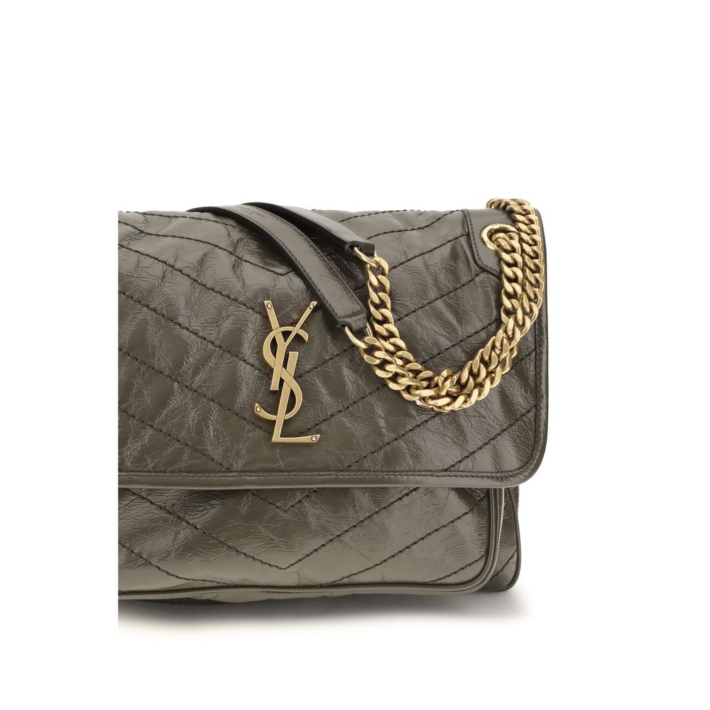 Saint Laurent Leather Niki Shoulder Bag