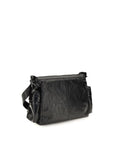 Balenciaga Le City Multipocket Medium Leather Shoulder Bag - Black