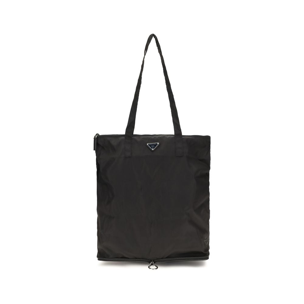 Prada Re-Nylon Tote - Black