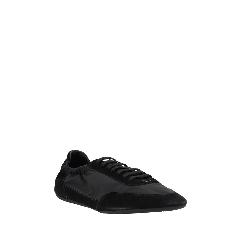 Prada Re-Nylon Low Top Sneakers - Black