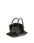 The Attico La Passeggiata mini Handbag - Black