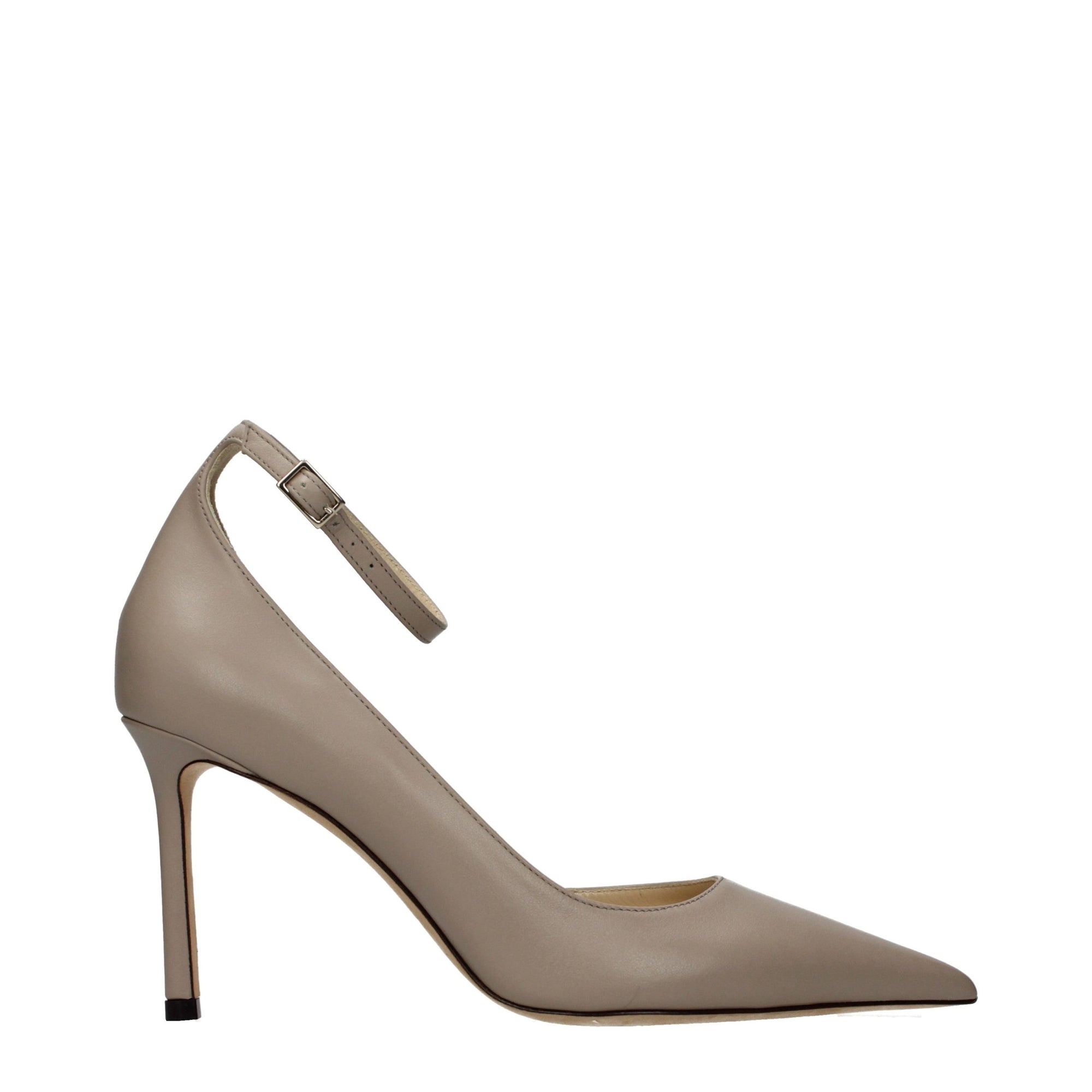 Jimmy Choo Leona 85 Leather High Heel Pumps