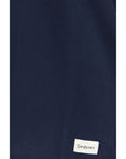 Saint Laurent Cotton Crewneck T-Shirt - Blue