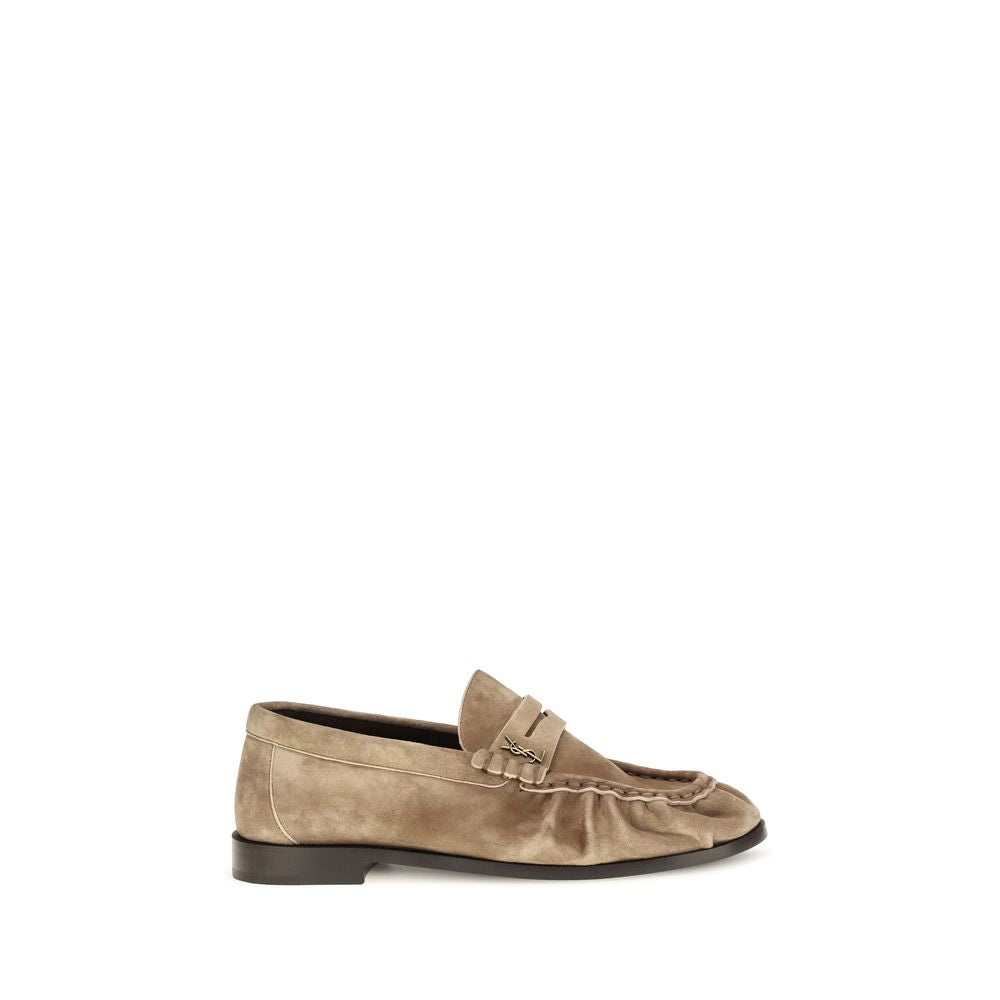 Saint Laurent Suede Leather Le Loafers