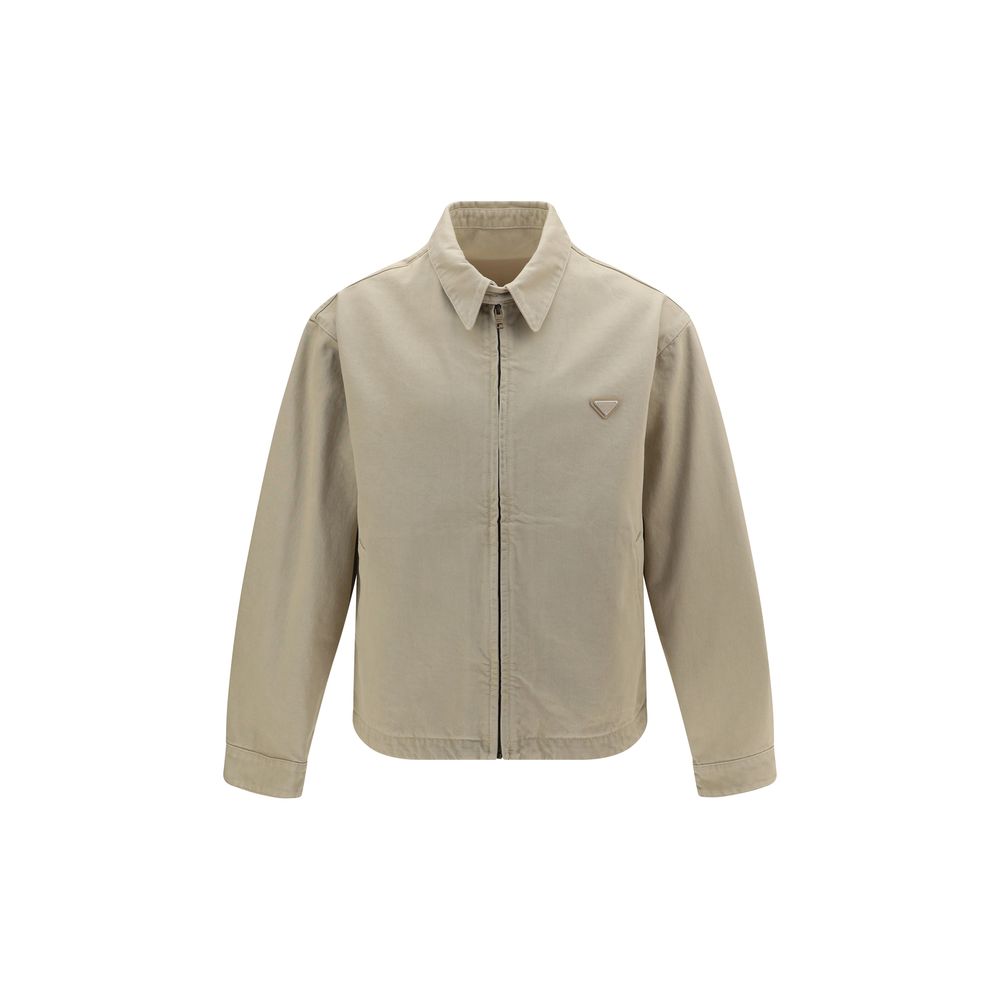 Prada Blouson Jacket - Beige