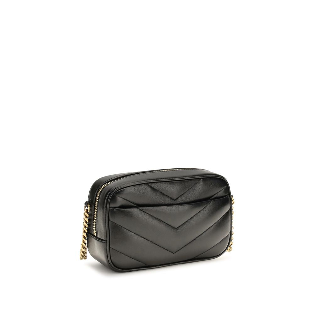 Saint Laurent Lambskin Daytona 7 Shoulder Bag - Black