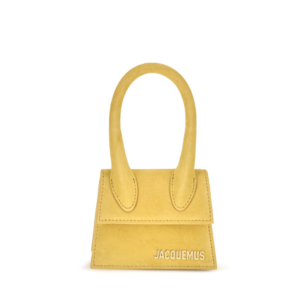 Jacquemus Leather Le Chiquito Mini Bag - Limoncello