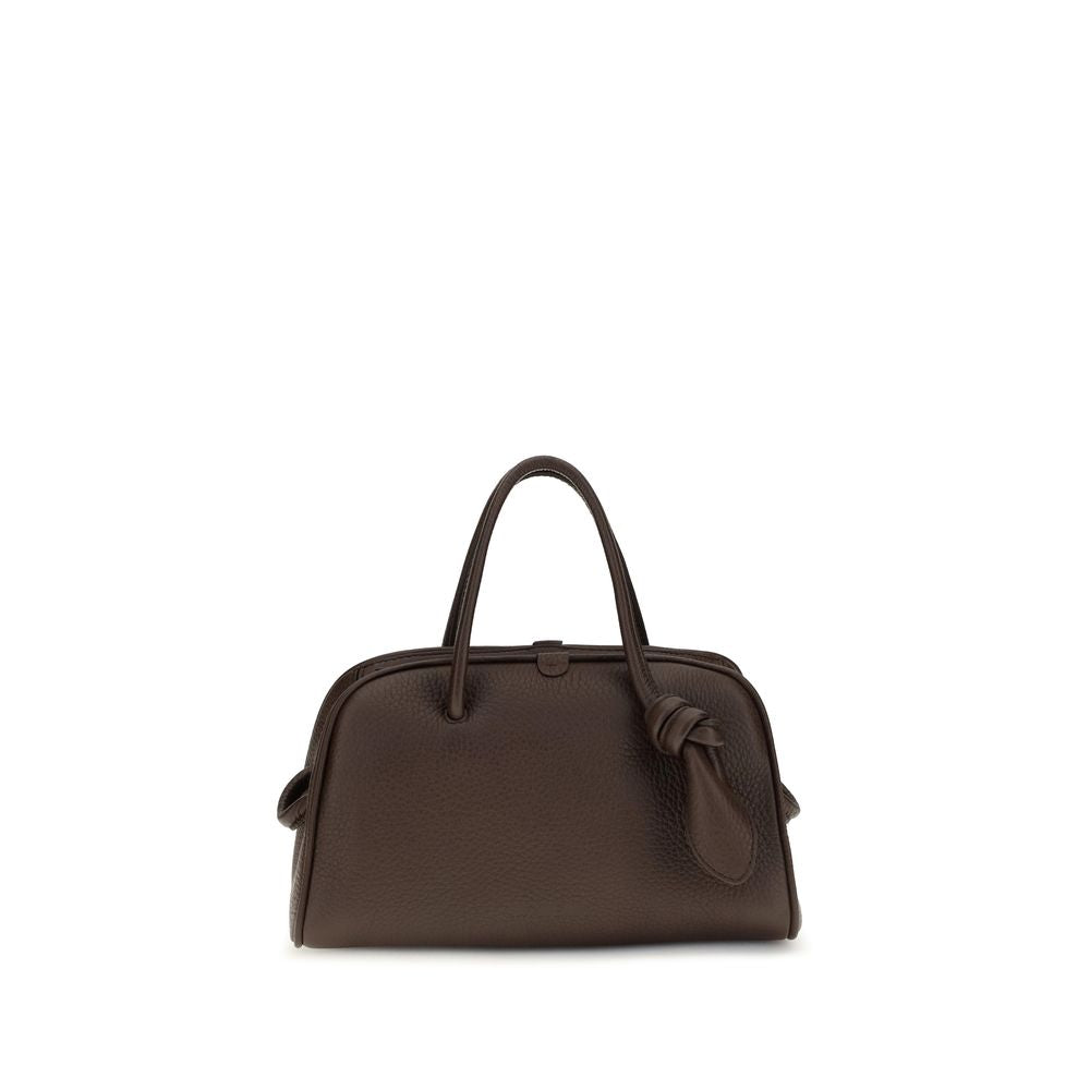 Jacquemus Leather Le Petit Turismo Bag - Brown