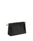 Jacquemus Lambskin Leather Rond Carré Bag - Black