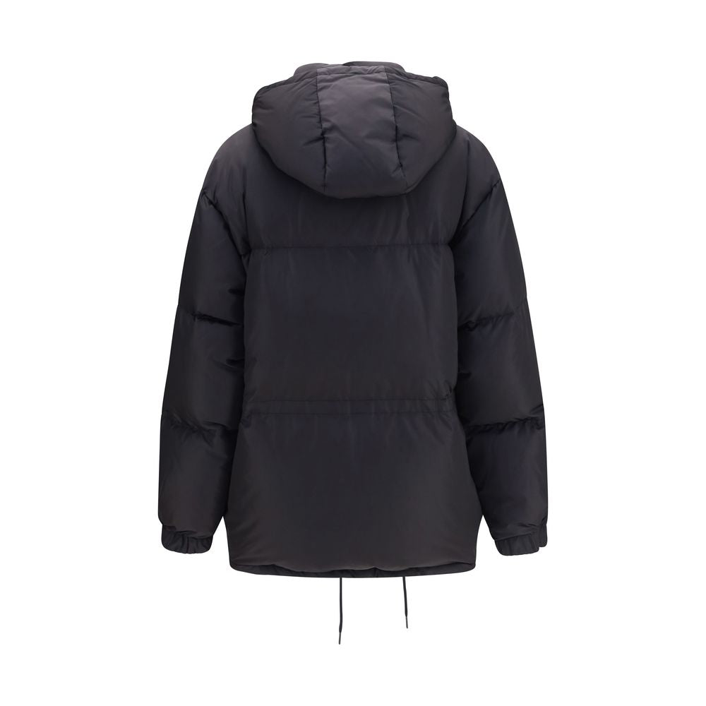 Prada Re-Nylon Padded Down Parka - Black