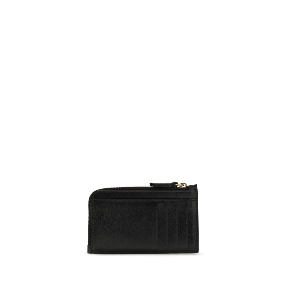 Chloé Paddington Leather Wallet - Black