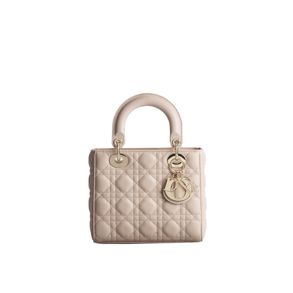 Dior Small Lady Dior My ABCDior Bag - Beige
