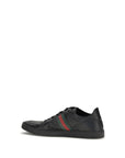 Gucci Stretch Coda Leather Low Top Sneakers - Black
