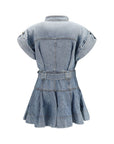 Zimmermann Blue Cotton Casual Dress