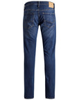 Jack & Jones Logo Super Skinny Medium Wash Sandblasted Jeans