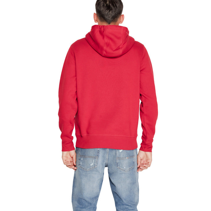 Tommy Hilfiger Logo Hooded Pullover Cotton-Blend