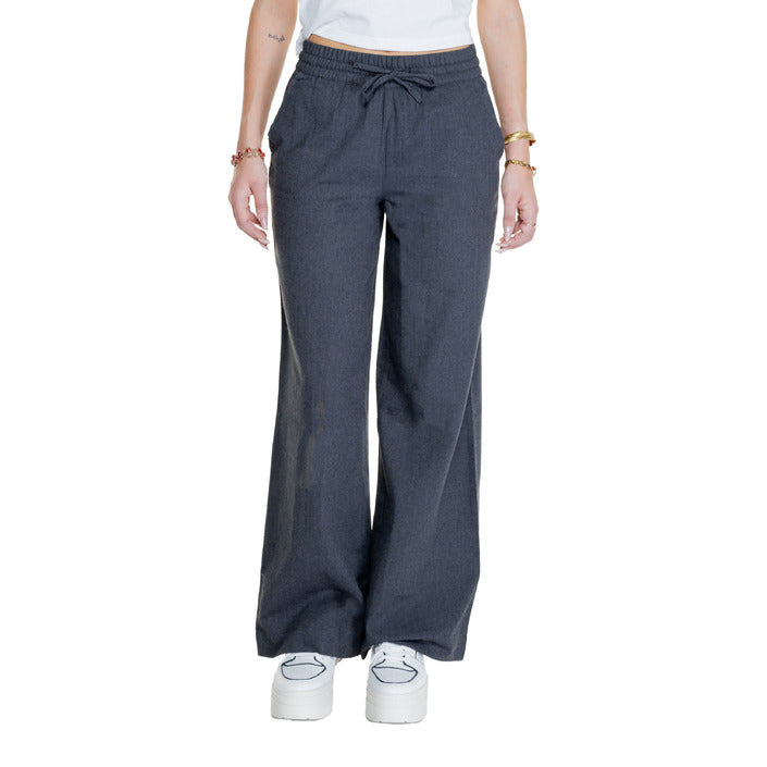 JDY Minimalist Wide Leg Pants Cotton-Blend