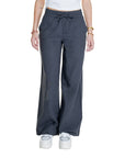 JDY Minimalist Wide Leg Pants Cotton-Blend