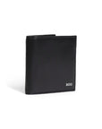 Boss Logo Genuine Leather Black Wallet