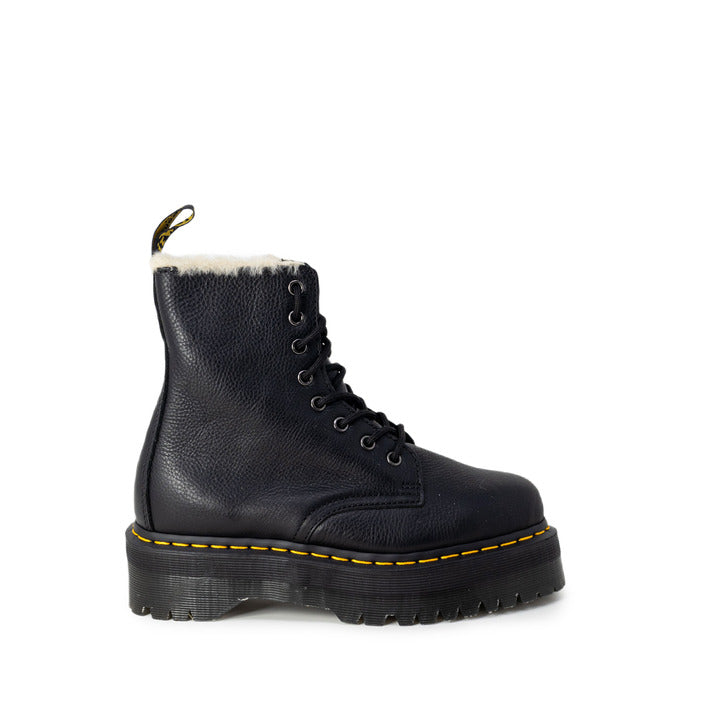 Dr. Martens Logo Faux Fur Lined Tactical Boots