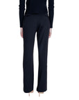 Guess Minimalist Boot Cut Black Suit Pants