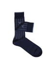 Emporio Armani Logo Cotton-Blend Midi Quarter Socks - 1 Pair