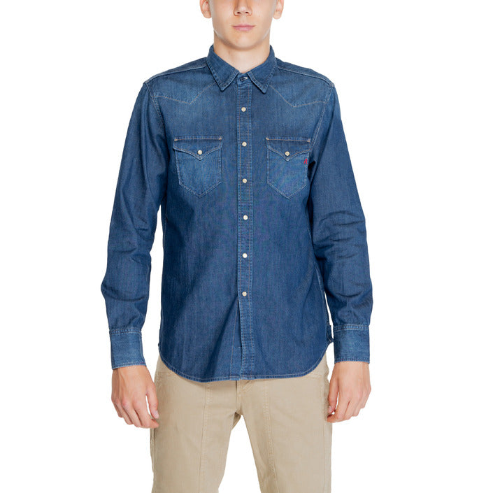 Replay Minimalist Denim Shirt 100% Cotton