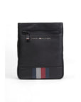 Tommy Hilfiger Logo Unisex Vegan Leather Super Slim Crossbody Bag