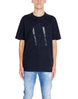 Armani Exchange Oversized Logo Pure Cotton T-Shirt