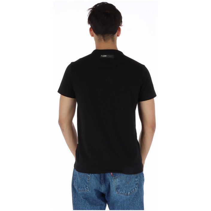 Plein Sport Logo Cotton Crewneck T-Shirt