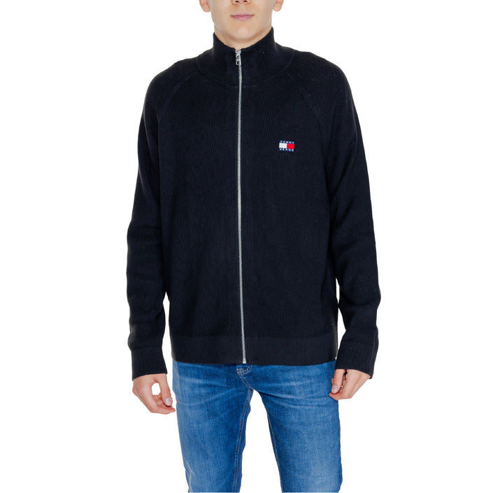 Tommy Hilfiger Jeans Logo 100% Cotton Knit Jacket