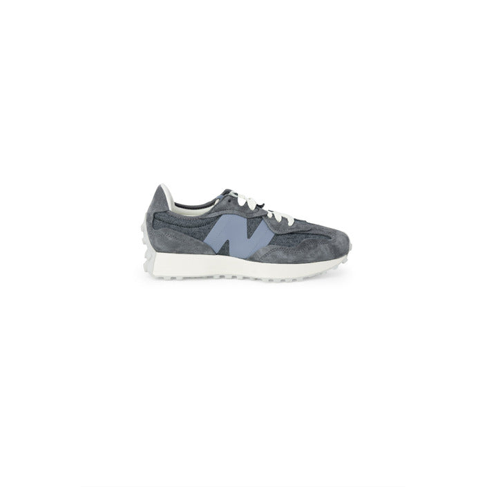 New Balance Logo Leather Low Top Lace Up Sneakers