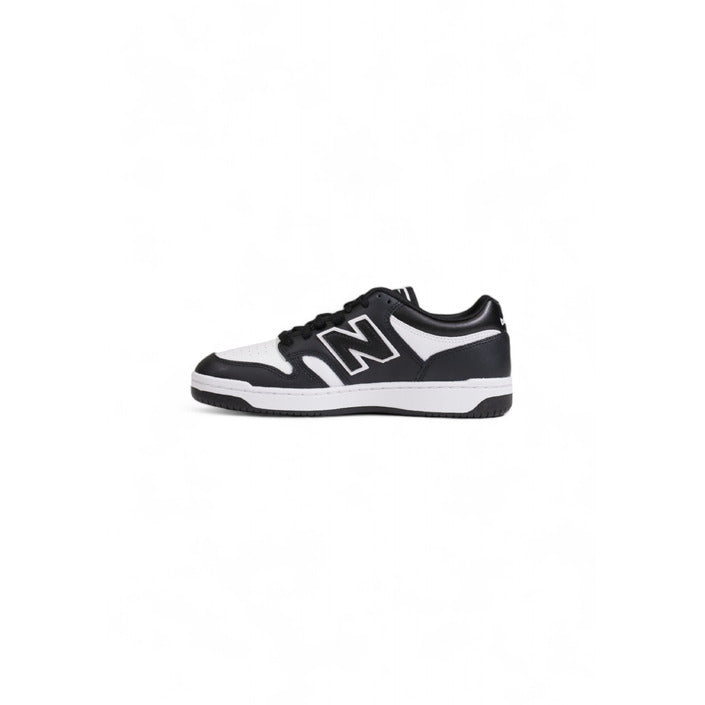 New Balance Logo Genuine Leather Low Top Lace-Up Sneakers