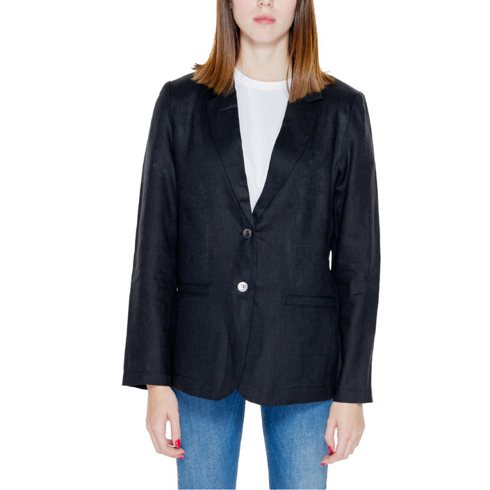 Street One 100% Linen Black Blazer